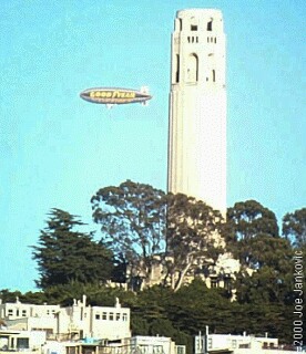 Blimp and Tower